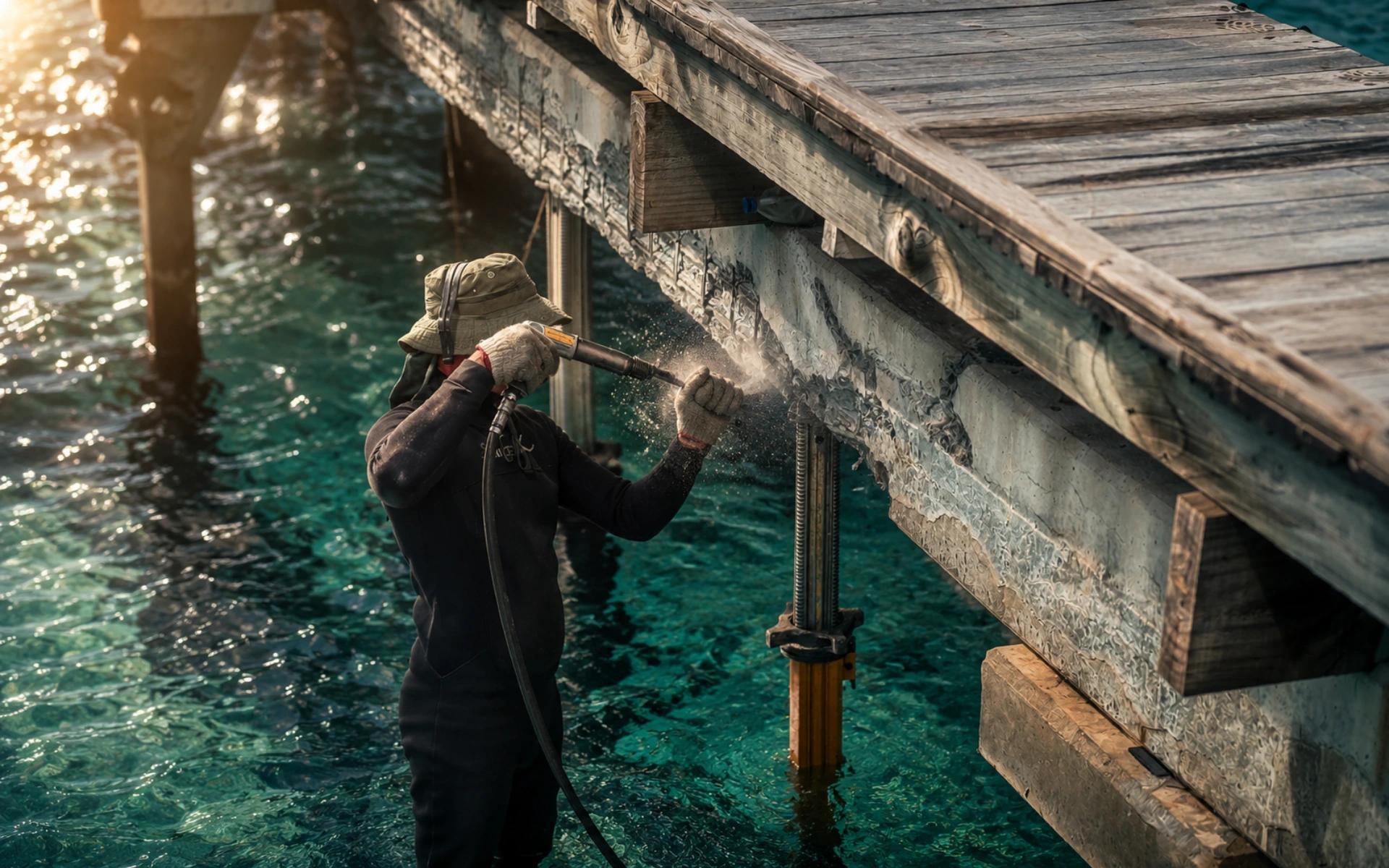 Marine repair operations